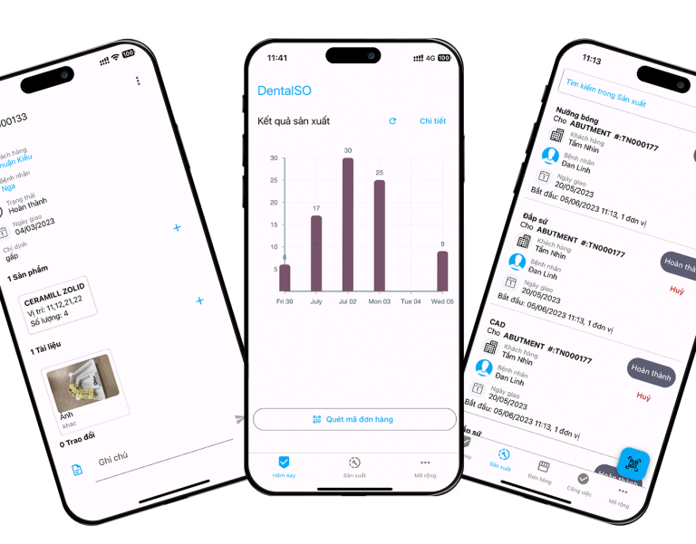 Hướng dẫn đổi mật khẩu tài khoản trên ứng dụng DentalSO