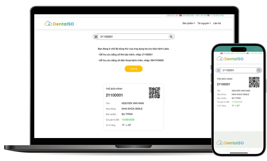 QR Lookup Mockup
