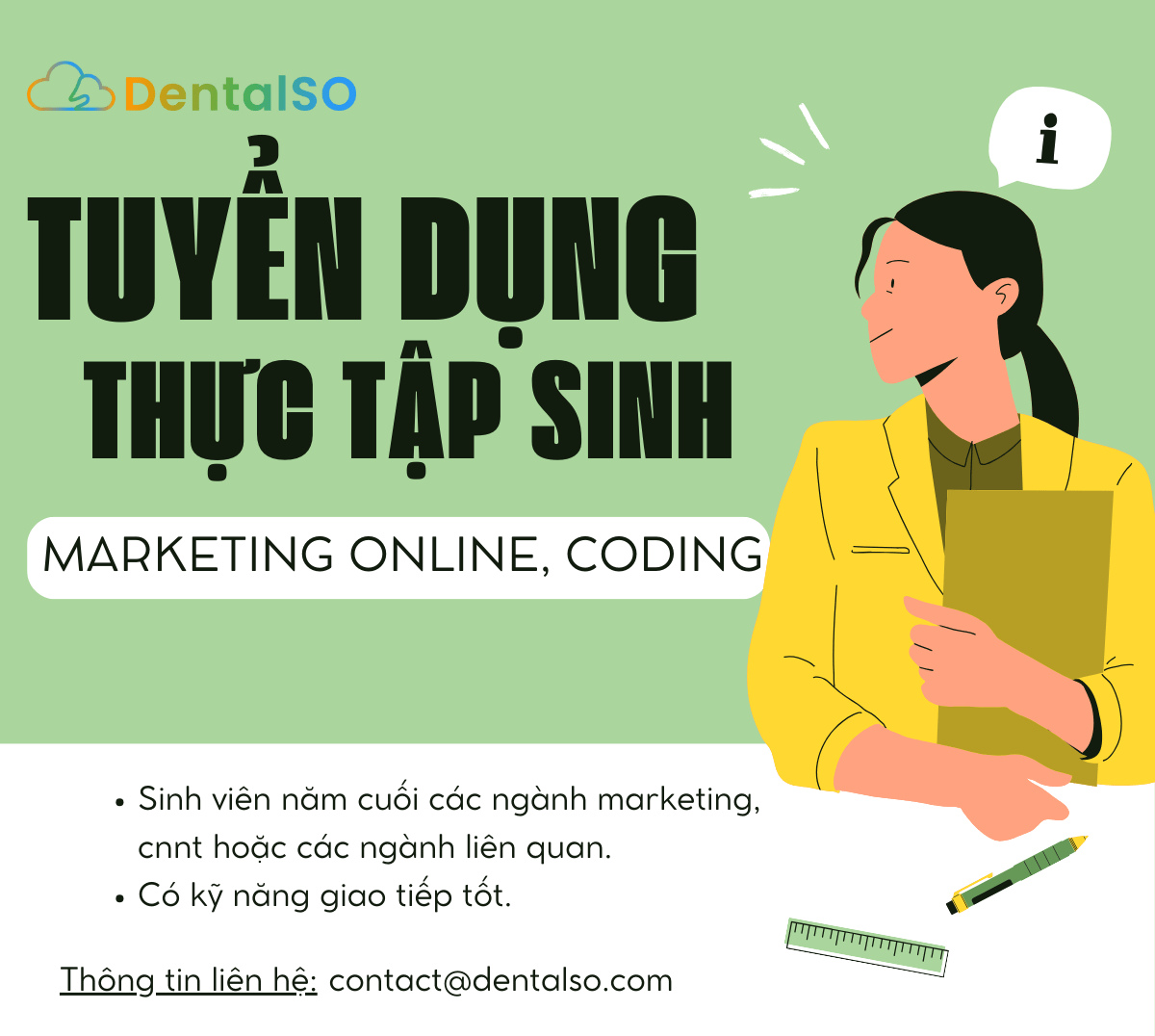 TUYỂN THỰC TẬP SINH NGÀNH PHẦN MỀM